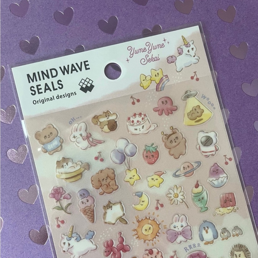 Mind Wave animal kawaii stickers